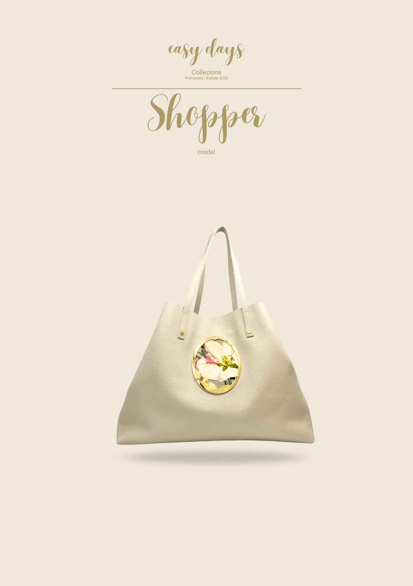 BEIGE SHOPPER