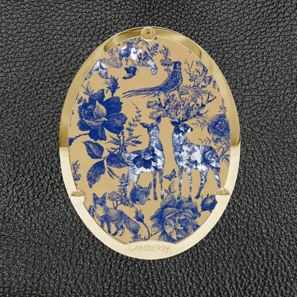 Cameo Print 012 – Toile Blue Animals
