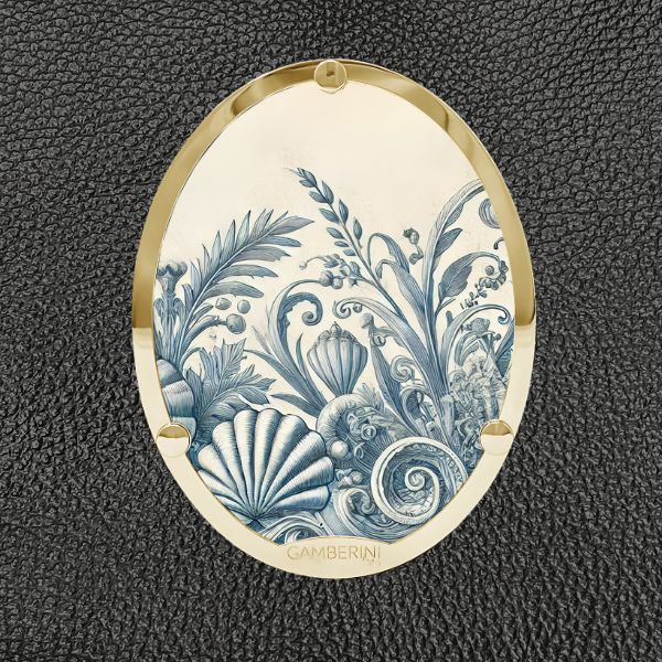 Cameo Print 001 – Blue Botanical