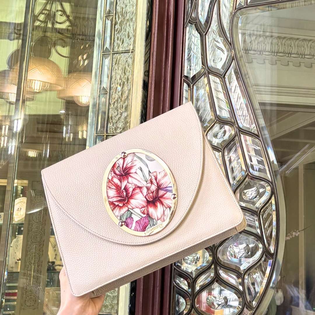 Day Sabbia + Cameo Gladioli — Pura Seta