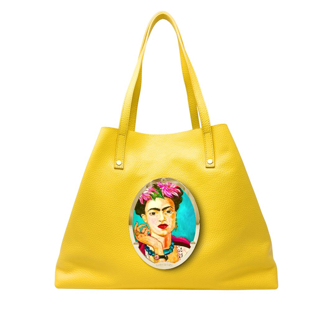 LITTLE SHOPPER color MIMOSA - 3 cameo inclusi