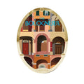 Cameo Print sulla borsa in pelle personalizzabile Gamberini Bag