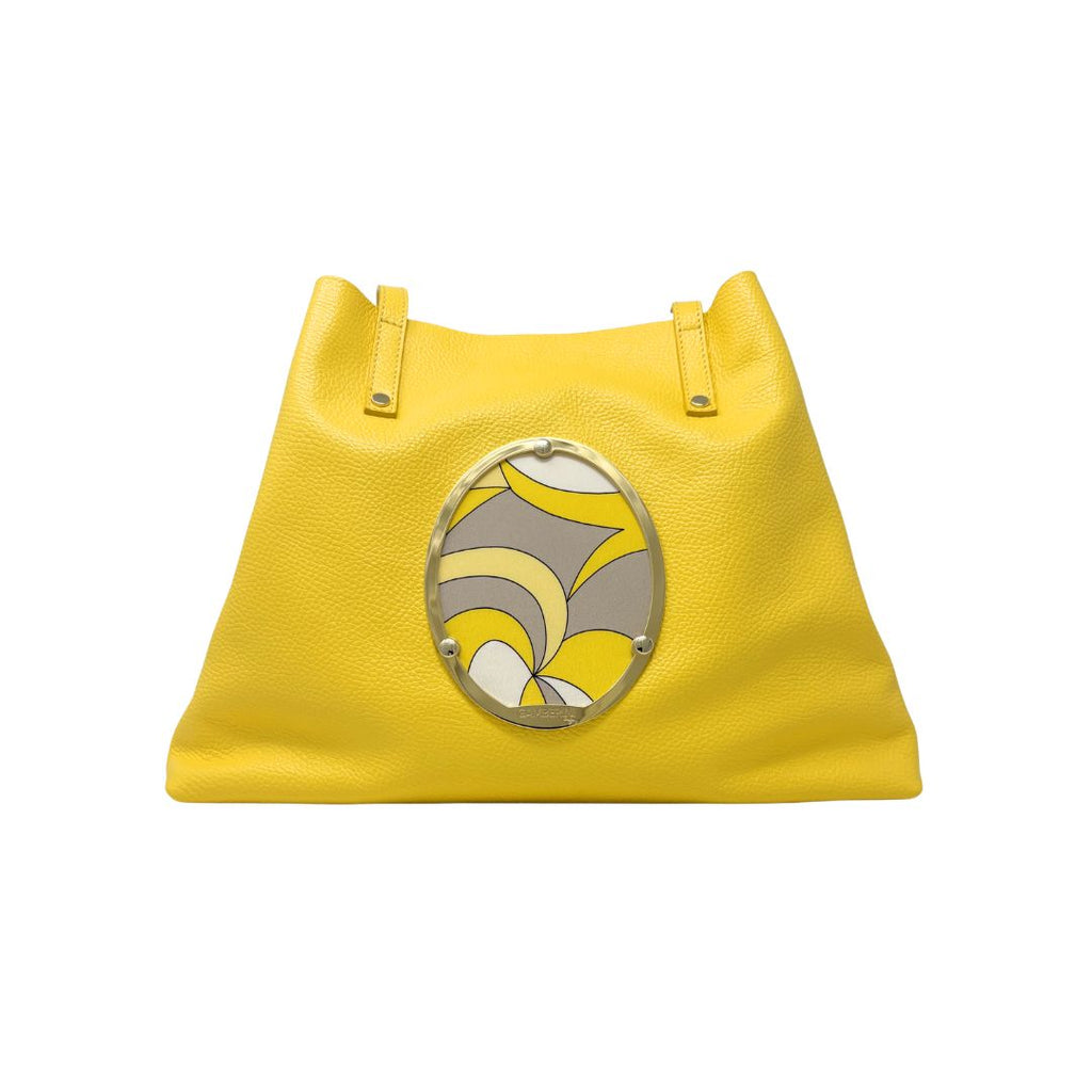 Borsa artigianale in pelle personalizzabile - LITTLE SHOPPER MIMOSA