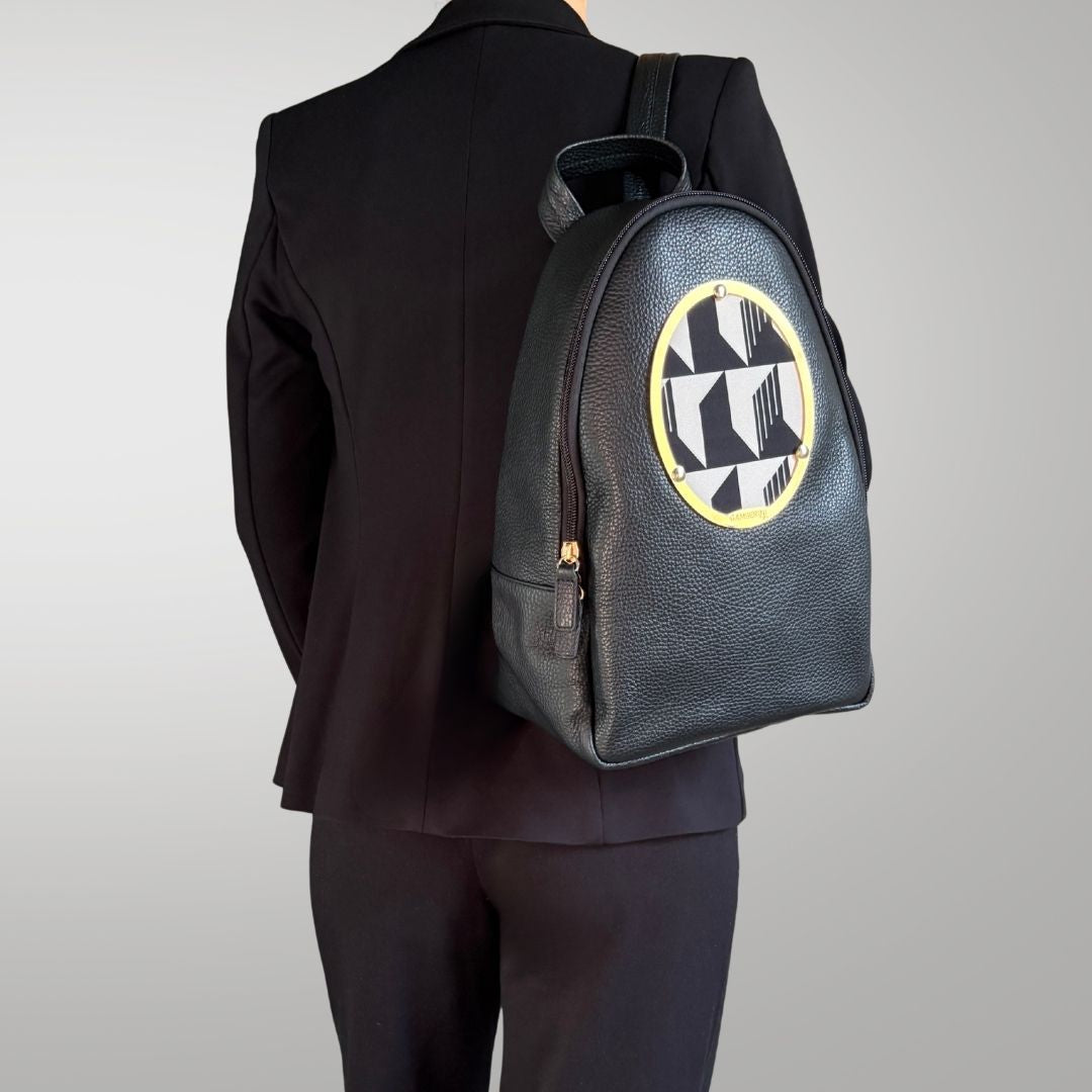 BACKPACK color NERO - 3 cameo inclusi