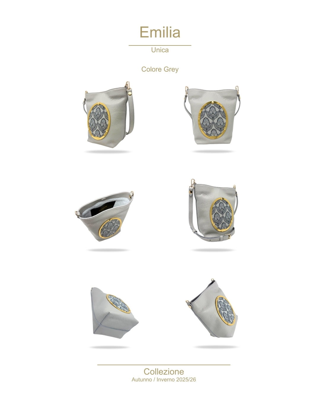 Emilia Unica – 1 Borsa 1 cameo - Edizione Limitata 5 pezzi