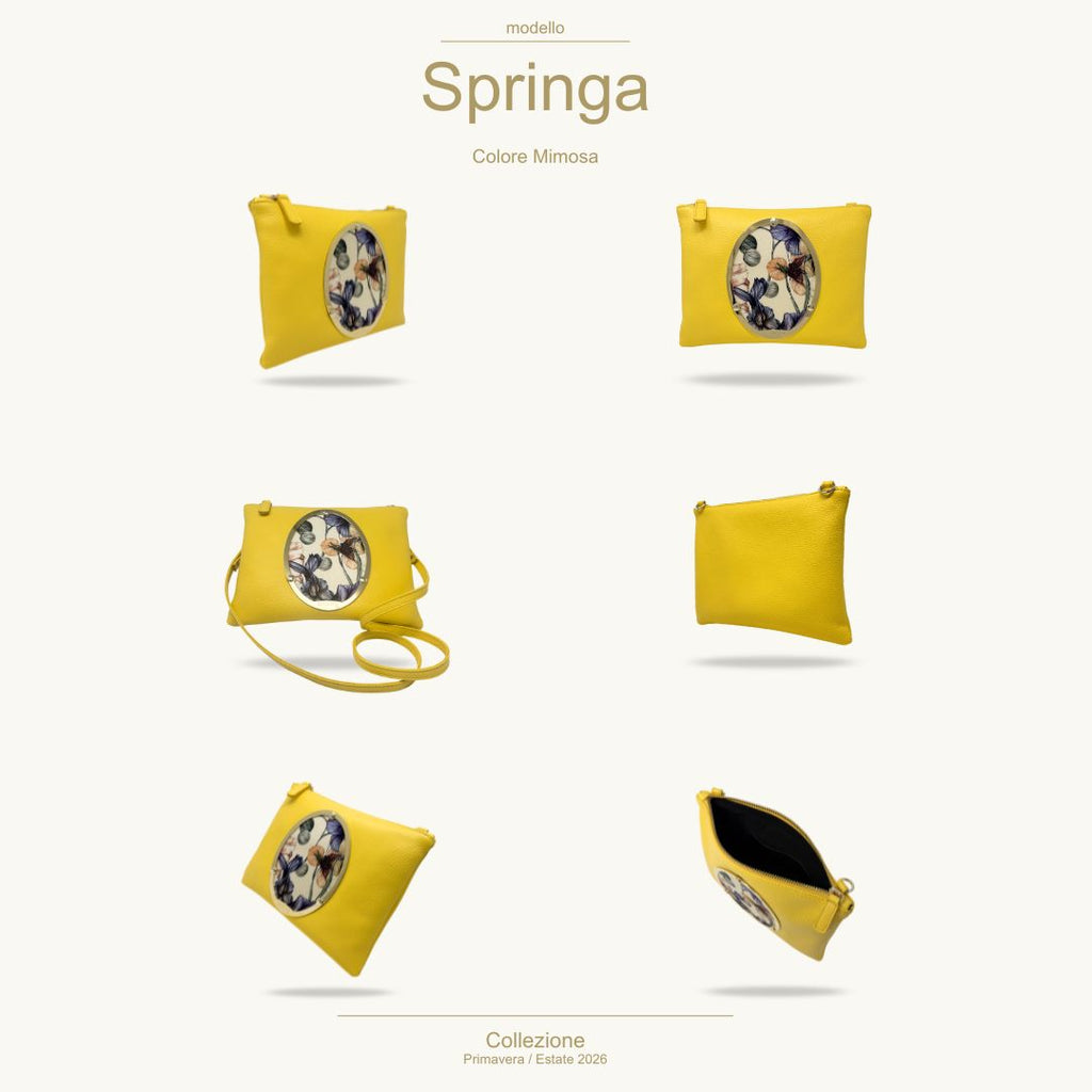 SPRINGA color MIMOSA - 3 cameo inclusi