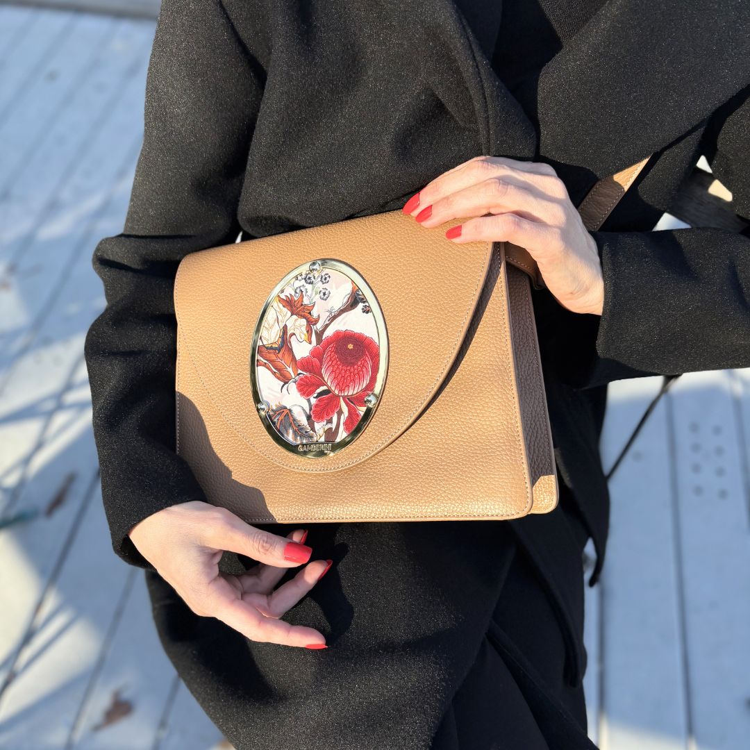 Gamberini Bag - Borsa in pelle personalizzabile artigianale made in italy