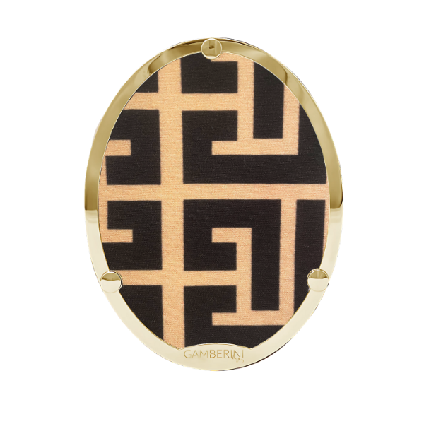 Cameo TaylorSuite sulla borsa in pelle personalizzabile Gamberini Bag