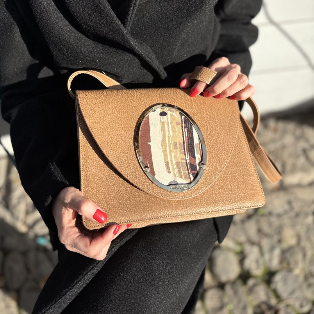 Borsa artigianale in pelle personalizzabile - DAY CORDA