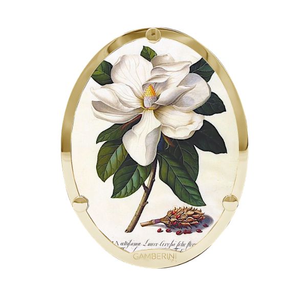Cameo Print sulla borsa in pelle personalizzabile Gamberini Bag