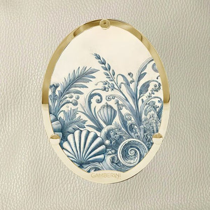 Cameo Print 001 – Blue Botanical