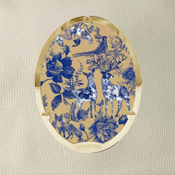 Cameo Print 012 – Toile Animali Blu