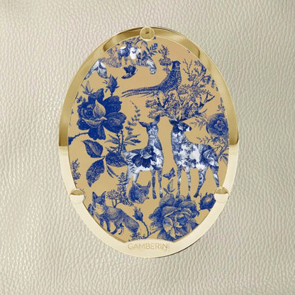 Cameo Print 012 – Toile Animali Blu