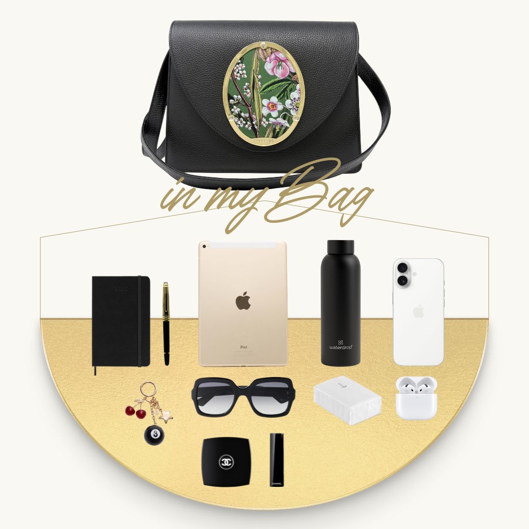Gamberini Bag | Borse artigianali personalizzabili | Borsa Day con 3 Cameo | Tessuti alta moda