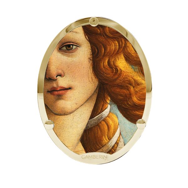 Cameo Print sulla borsa in pelle personalizzabile Gamberini Bag
