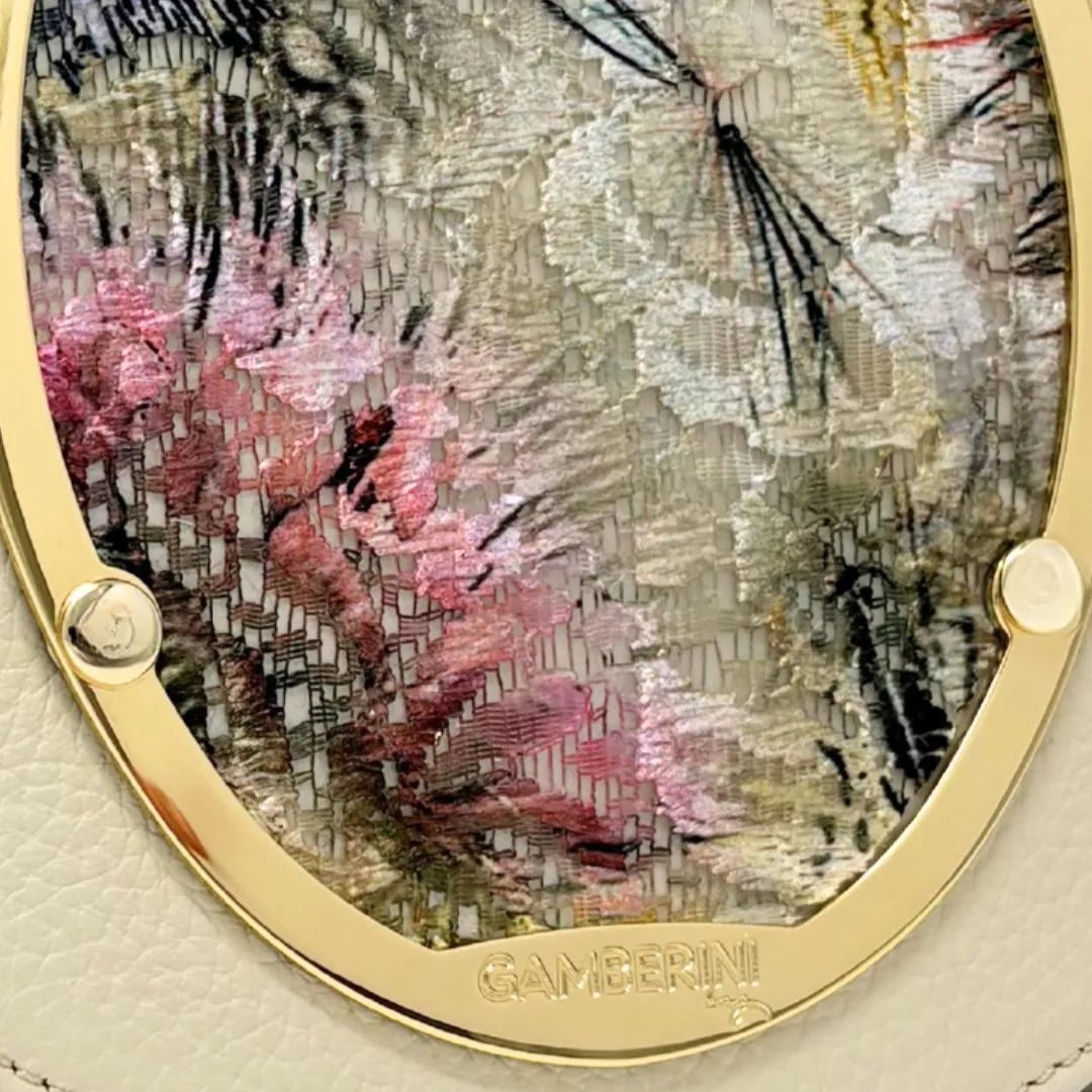 Gamberini Bag | Borse artigianali personalizzabili | Borsa Night con 3 Cameo | Tessuti alta moda