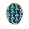 Cameo Print sulla borsa in pelle personalizzabile Gamberini Bag