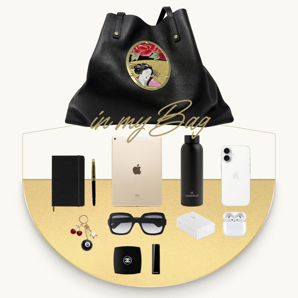 Gamberini Bag | Borse artigianali personalizzabili | Borsa Shopper con 3 Cameo | Tessuti alta moda