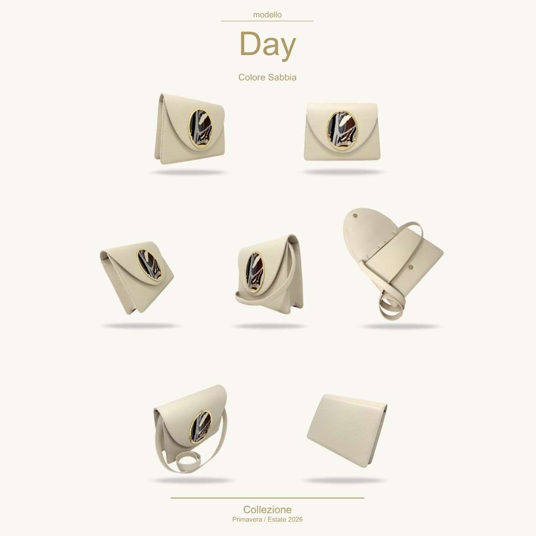 Day Sabbia + Cameo Gladioli — Pura Seta