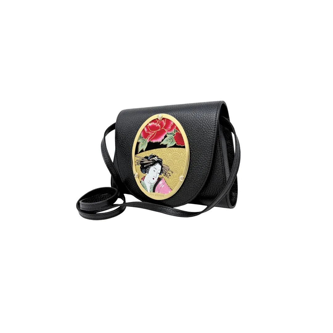 Gamberini Bag | Borse artigianali personalizzabili | Borsa Night con 3 Cameo | Tessuti alta moda