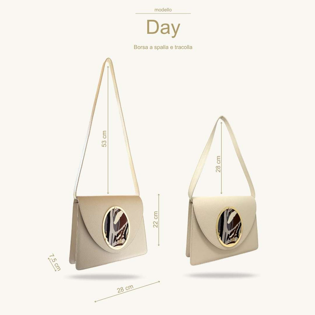 Day Sabbia + Cameo Gladioli — Pura Seta