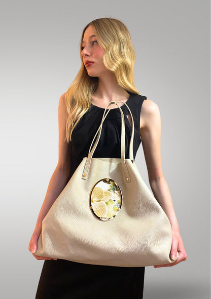 BEIGE SHOPPER