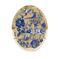 Cameo Print 012 – Toile Animali Blu