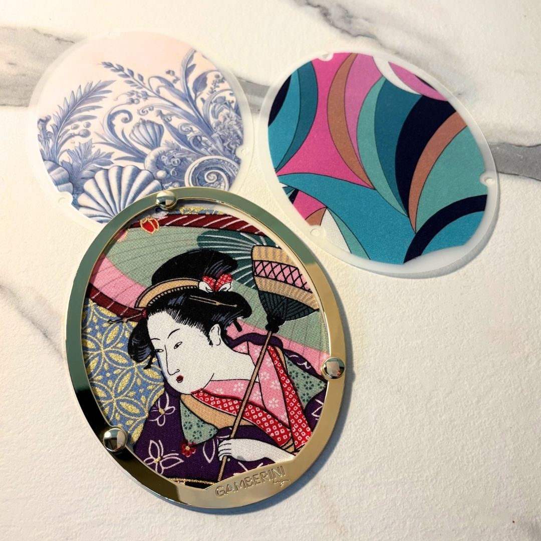 EMILIA color POLVERE - 3 cameo inclusi