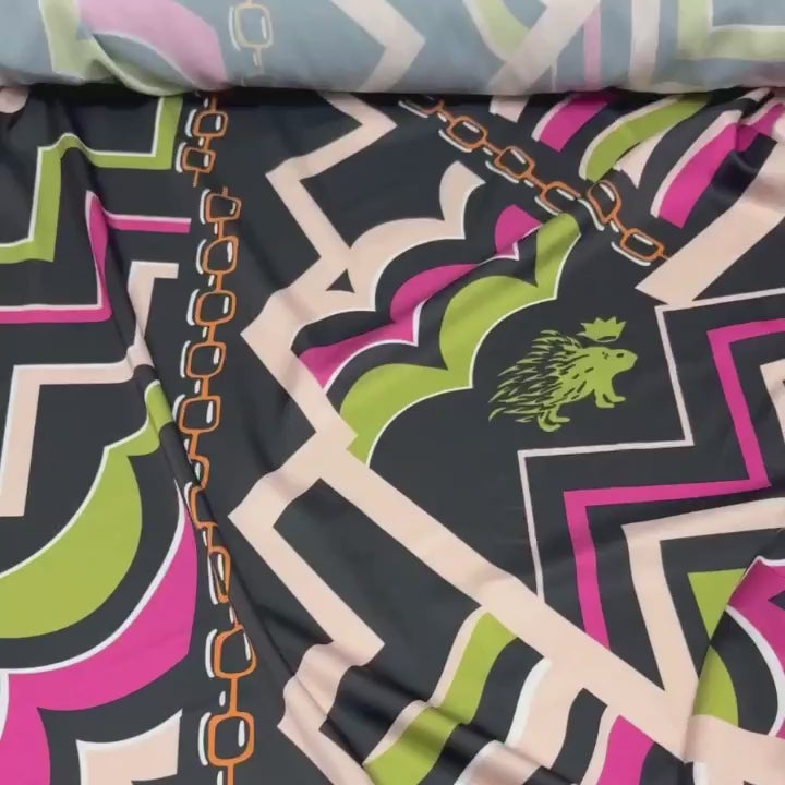 Night color Sabbia + Cameo Istrice in seta Pucci