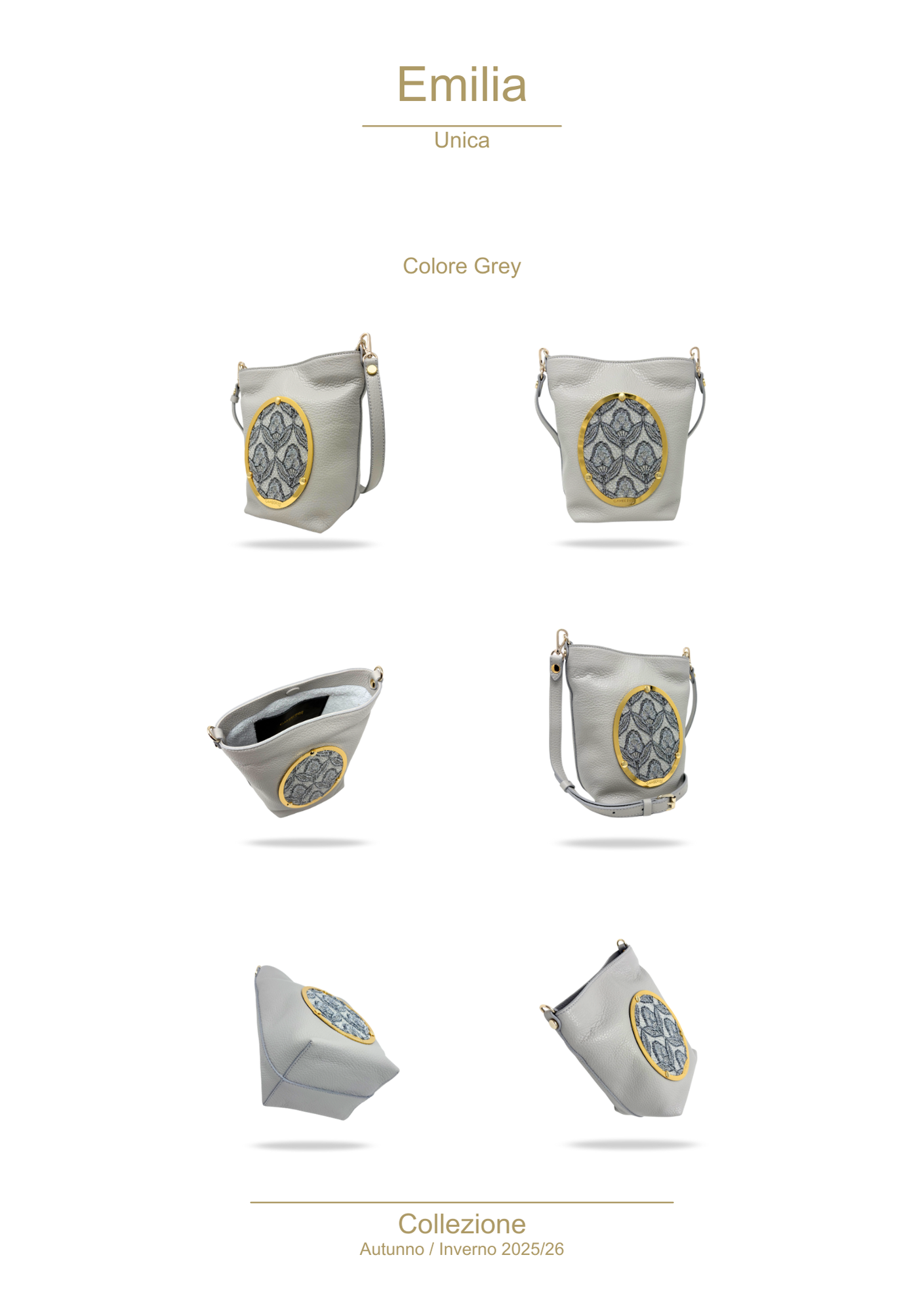 Emilia Unica – 1 Borsa 1 cameo - Edizione Limitata 5 pezzi